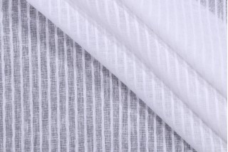 PK Lifestyles Carla Sheer Drapery Fabric in White 