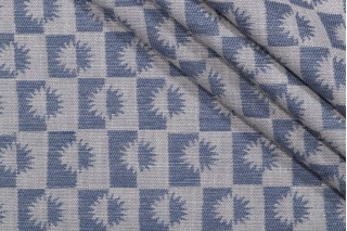 Elana Gabrielle Sunrise Woven Upholstery Fabric in Indigo for PK Lifestyles 