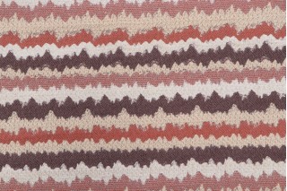 Crinkle Woven Chenille Upholstery Fabric in Mango