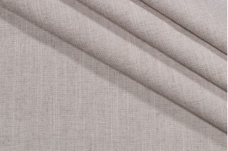 Hannah Woven Chenille Upholstery Fabric in Linen