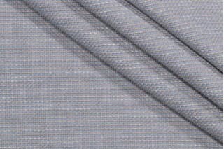Sand Dune Woven Outdoor Fabric in Bay Blue