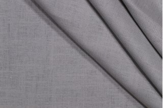 Wexford Linen Woven Decorator Fabric in Cement
