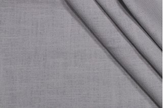 Wexford Linen Woven Decorator Fabric in Cement