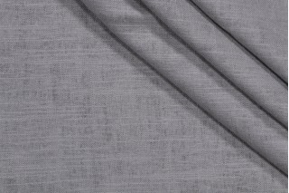 1 Yard Wexford Linen Woven Decorator Fabric in Cement