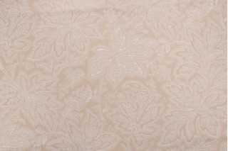 Thibaut Camden Leaf W7316 Woven Upholstery Fabric in Beige