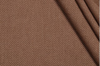 Thibaut Genoa Herringbone W74520 Woven Upholstery Fabric in Coffee