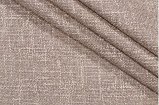 Merrimac Belle Woven Upholstery Fabric in Black Sand