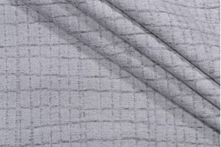 Merrimac M1027B Woven Chenille Upholstery Fabric in Silver