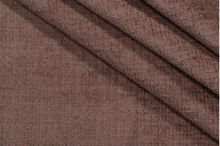 Merrimac Solid Woven Chenille Upholstery Fabric in Stone