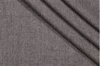 Merrimac Solid Woven Upholstery Fabric in Granite