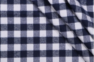 Vivian Woven Upholstery Fabric in Navy