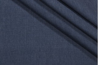 Solid Woven Solution Dyed Acrylic Outdoor Fabric in Midnight