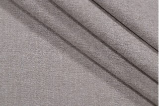Perennials Solid Woven Solution Dyed Acrylic Chenille Outdoor Fabric in Ash