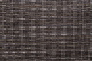 Phifertex Pria Tweed Cane Wicker Woven Vinyl Mesh Sling Chair Outdoor Fabric in Sterling 