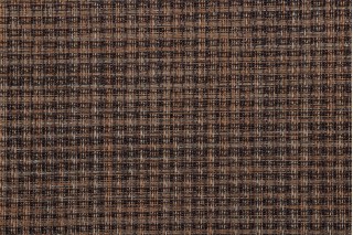Phifertex Cordoba Cane Wicker Woven Vinyl Mesh Sling Chair Outdoor Fabric in Copper 