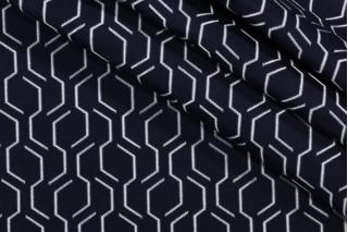 Sunbrella Adaptation Woven Solution Dyed Acrylic Outdoor Fabric in Indigo