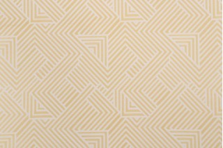 Robert Allen Folded Maze BK Woven Upholstery Fabric in Zest