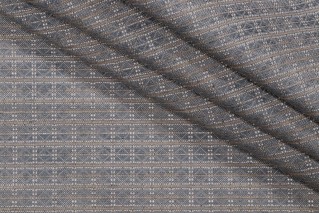 Nottley Woven Upholstery Fabric in Denim
