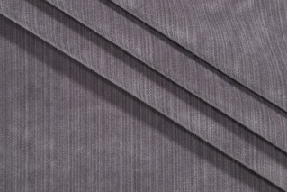 Striato Velvet Upholstery Fabric in Seal