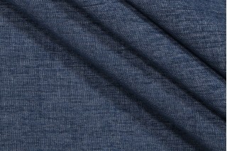 Sunbrella Platform 42091-0003 Woven Solution Dyed Acrylic Chenille Outdoor Fabric in Indigo 