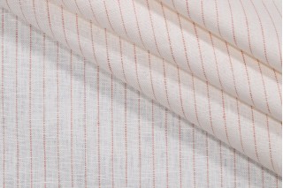 Kaufmann Cedar Falls Woven Upholstery Fabric in Coral