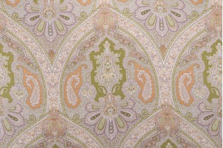Kaufmann Paisley Printed Drapery Fabric in Garden 