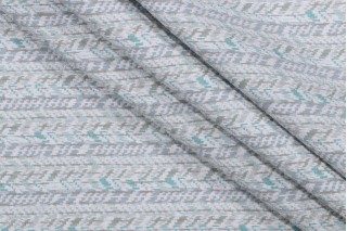 Bella Dura Arizona Woven Polyolefin Outdoor Fabric in Seaglass