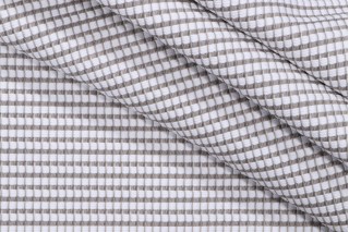 S. Harris Hakawati Woven Polyester Outdoor Fabric in White Crush
