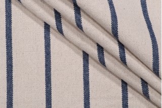 Stof France St. Trop Woven Upholstery Fabric in Marine 
