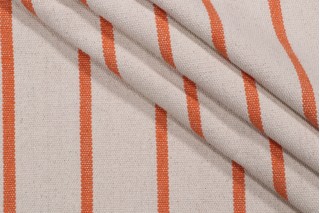 Stof France St. Trop Woven Upholstery Fabric in Corail 