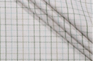 PK Lifestyles Keep In Check Woven Outdoor Fabric in Spring 