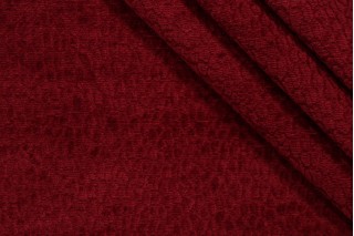 PK Lifestyles Pebblestone Performance Woven Chenille Upholstery Fabric in Wine 