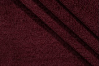 PK Lifestyles Pebblestone Performance Woven Chenille Upholstery Fabric in Aubergine 