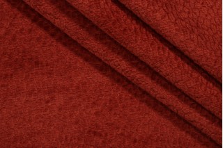 PK Lifestyles Pebblestone Performance Woven Chenille Upholstery Fabric in Cinnabar 