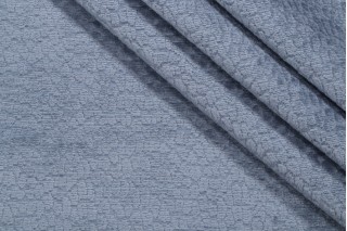 PK Lifestyles Pebblestone Performance Woven Chenille Upholstery Fabric in Bluebell 