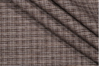 Seward Woven Chenille Outdoor Fabric in Bark