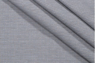 1 Yard Sand Dune Woven Outdoor Fabric in Bay Blue