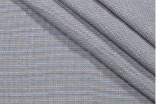 Sand Dune Woven Outdoor Fabric in Bay Blue