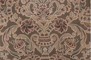 Thibaut Palisades F93826 Printed Drapery Fabric in Taupe