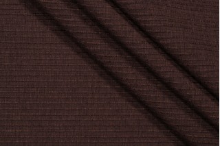 Thibaut Florence W74545 Woven Chenille Upholstery Fabric in Dark Brown