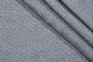 Crypton Villa High Performance Backed Chenille Upholstery Fabric in Blue Haze