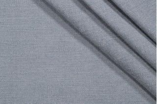 Crypton Villa High Performance Backed Chenille Upholstery Fabric in Blue Haze
