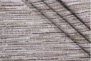 Hamilton Millbury Woven Chenille Upholstery Fabric in Stone