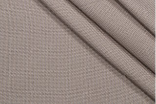Solid Woven Upholstery Fabric in Stone