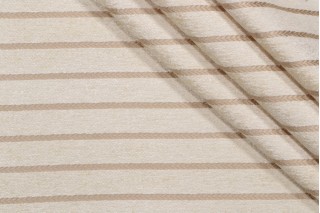 Merrimac M6566 Woven Chenille Upholstery Fabric in Ivory