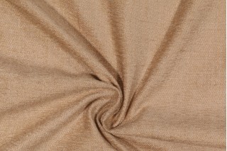 Robert Allen Solid Chamois Chenille Upholstery Fabric