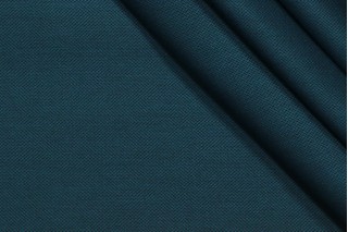Solid Woven Solution Dyed Acrylic Outdoor Fabric in Peacock