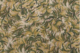 Waverly Maui Printed Acrylic Outdoor Fabric in Teastain 