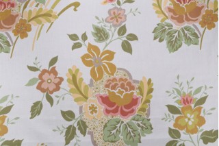 Alistair Floral Woven Upholstery Fabric in Sunshine 