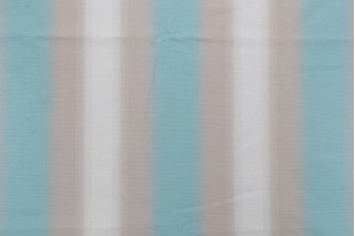 Classic Ombre Woven Decorator Fabric in Water